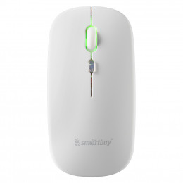 Опт. беспр. мышь SB X31 [SBM731DW], белая, Dual BT+USB с зарядкой