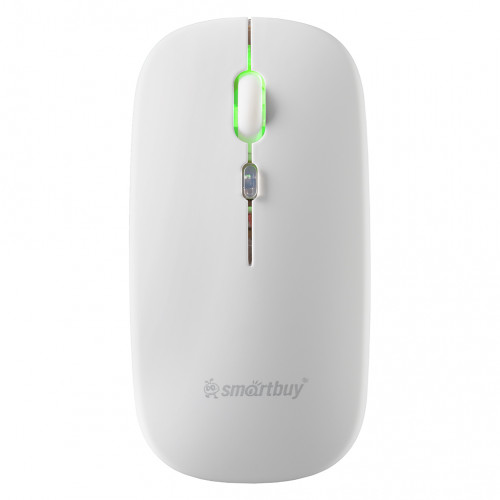 Опт. беспр. мышь SB X31 [SBM731DW], белая, Dual BT+USB с зарядкой