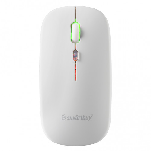 Опт. беспр. мышь SB X31 [SBM731DW], белая, Dual BT+USB с зарядкой