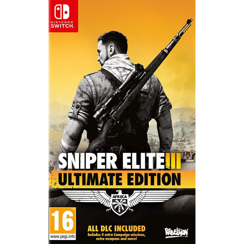 Sniper Elite 3 Ultimate Edition [Switch, русская версия]