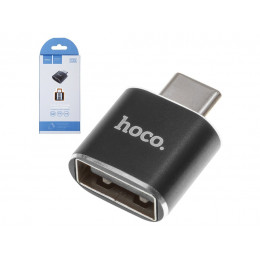 Картридер OTG HOCO UA5 Type-C to USB цвет чёрный