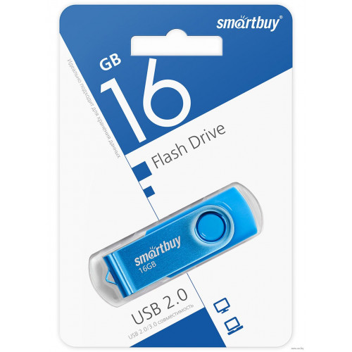 USB флэш-диск Smart Buy 16GB Twist Blue