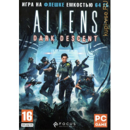 [64 ГБ] ALIENS: DARK DESCENT (ЛИЦЕНЗИЯ) - Action / Strategy - DVD BOX + флешка 64 ГБ - игра 2023 года! PC