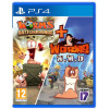 Worms Battlegrounds & Worms WMD - Double Pack [PS4, английская версия]