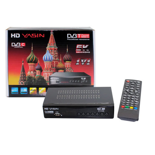 Приставка для цифрового телевидения HD YASIN T777 (A3736)