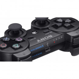 PS 3 Controller Wireless Dual Shock (China) Black.