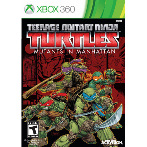 TMNT: Mutants in Manhattan (Английская версия) (X-BOX 360)