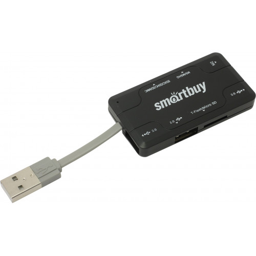 USB-хаб + Картридер 750, Combo, Smartbuy 