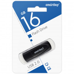 USB 2.0 флэш-диск Smartbuy 16Gb Scout Black