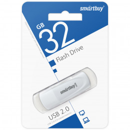 USB 2.0 флэш-диск Smartbuy 32Gb Scout White
