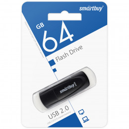 USB 2.0 флэш-диск Smartbuy 64Gb Scout Black