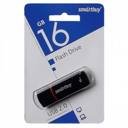 USB 2.0 флэш-диск Smartbuy Crown Black 16GB