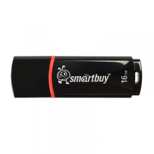 USB 2.0 флэш-диск Smartbuy Crown Black 16GB