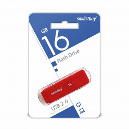 USB 2.0 флэш-диск Smartbuy Dock Red 16GB