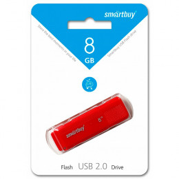 USB 2.0 флэш-диск Smartbuy Dock Red 8GB