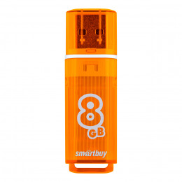 USB 2.0 флэш-диск Smartbuy Glossy Series Orange 8GB