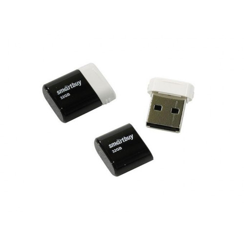 USB 2.0 флэш-диск Smartbuy LARA Black 32Gb