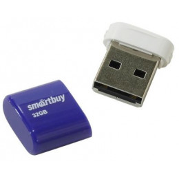 USB 2.0 флэш-диск Smartbuy LARA Blue 32Gb