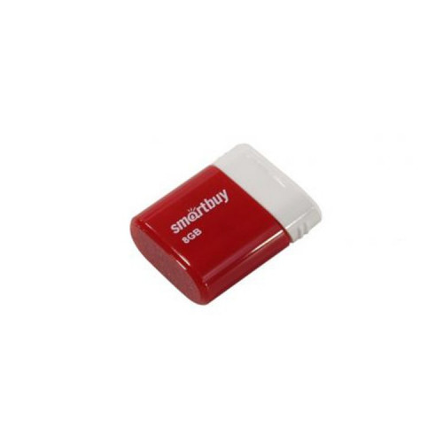 USB 2.0 флэш-диск Smartbuy LARA Red 8Gb