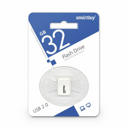 USB 2.0 флэш-диск Smartbuy LARA White 32Gb