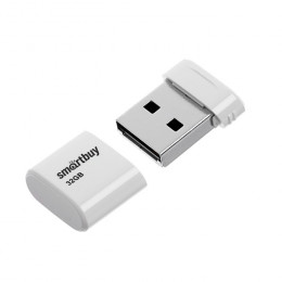 USB 2.0 флэш-диск Smartbuy LARA White 32Gb
