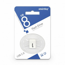 USB 2.0 флэш-диск Smartbuy LARA White 8GB