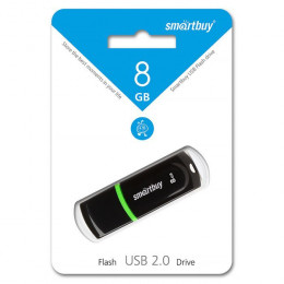 USB 2.0 флэш-диск Smartbuy Paean Black 8GB
