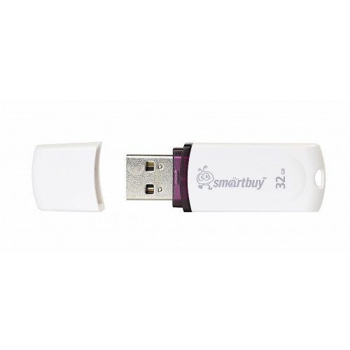 USB 2.0 флэш-диск Smartbuy Paean White 32Gb