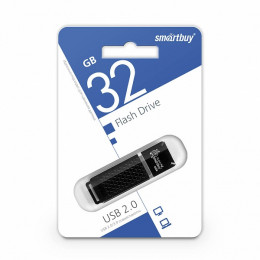 USB 2.0 флэш-диск Smartbuy Quazart series Black 32Gb