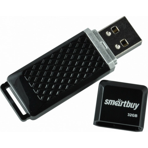 USB 2.0 флэш-диск Smartbuy Quazart series Black 32Gb