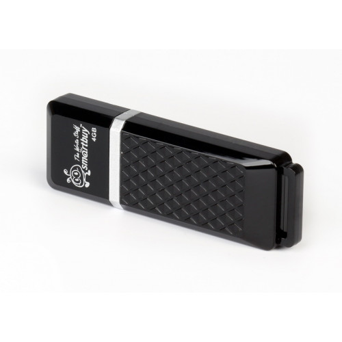 USB 2.0 флэш-диск Smartbuy Quazart series Black 4GB