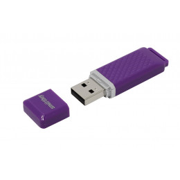 USB 2.0 флэш-диск Smartbuy Quazart series Violet 4Gb