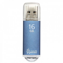 USB 2.0 флэш-диск Smartbuy V-Cut Blue 16GB