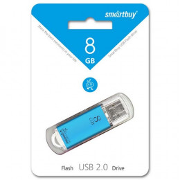 USB 2.0 флэш-диск Smartbuy V-Cut Blue 8GB