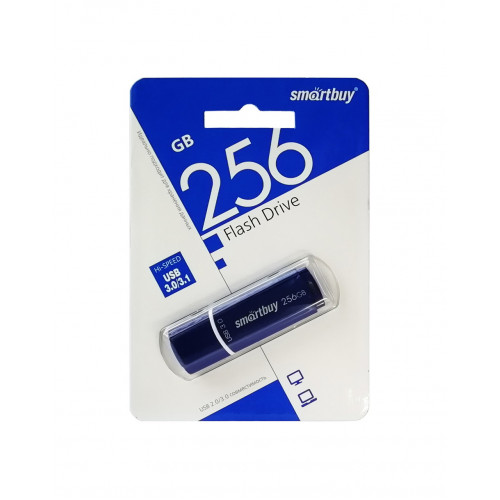 USB 3.0 флэш-диск Smartbuy Crown Blue 256Gb