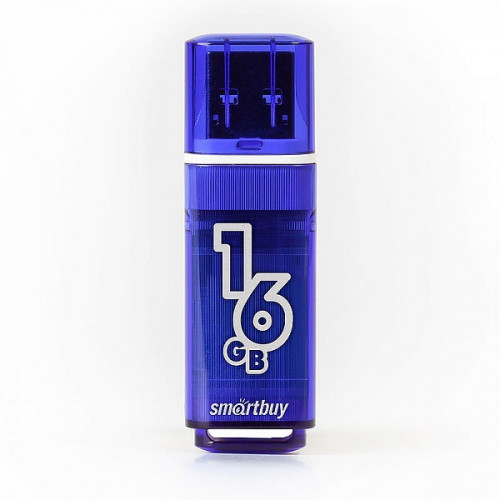 USB 3.0 флэш-диск Smartbuy Glossy series Blue 16GB