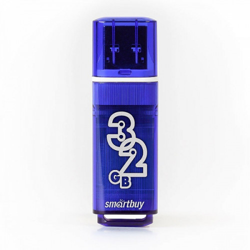 USB 3.0 флэш-диск Smartbuy Glossy series Dark Blue 32Gb