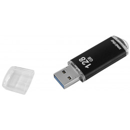 USB 3.0 флэш-диск Smartbuy V-Cut Black 128Gb