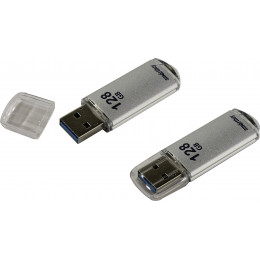 USB 3.0 флэш-диск Smartbuy V-Cut Silver 128Gb