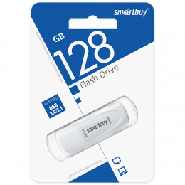 USB 3.1 флэш-диск Smartbuy Scoute White 128Gb