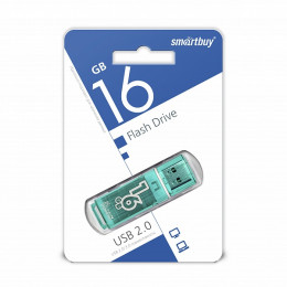 USB флэш-диск Smart Buy 16GB Glossy series Green