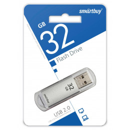 USB флэш-диск Smart Buy 32GB V-Cut Silver
