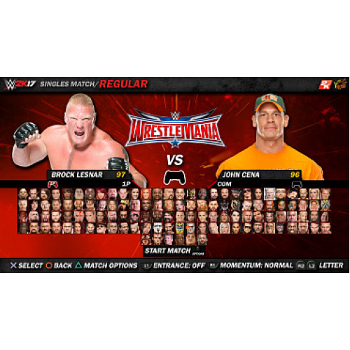 WWE 2K17 (LT+3.0/17349) (X-BOX 360)