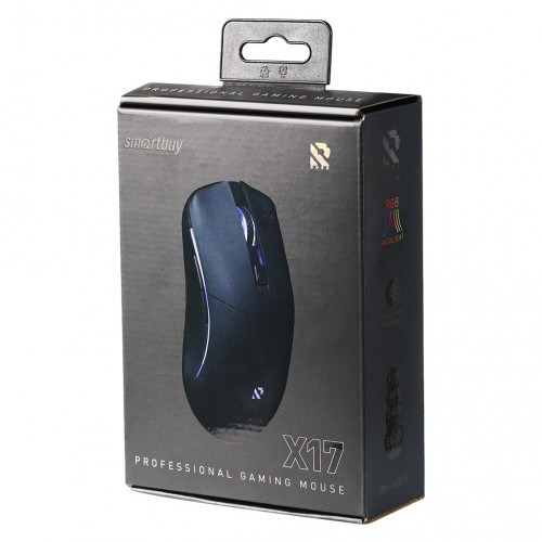 Опт. мышь Smartbuy® RUSH X17 черная Игровая