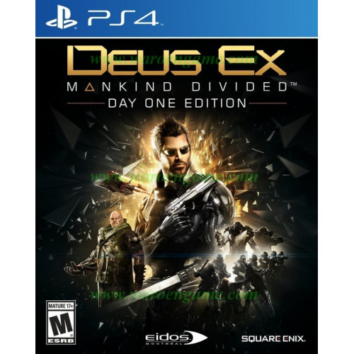 Deus Ex: Mankind Divided Day One Edition [PS4, русская версия] Trade-in / Б.У.