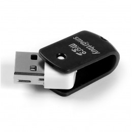 Картридер Smartbuy 706, USB 2.0 - MicroSD, черный (SBR-706-K)