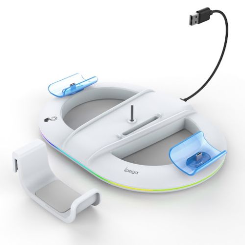 PS 5 Подставка для консоли и двух джойстиков,с функцией подзарядки (IPEGA PG-P5S045H)
