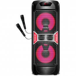 Акустическая система VOYAGER, 120 Вт, Bluetooth, MP3, FM-радио, 2 микрофона Smartbuy