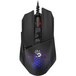 Мышь A4Tech Bloody W65 Max Mini черный оптическая (12000dpi) USB (9but) W65 MAX MINI HONEYCOMB
