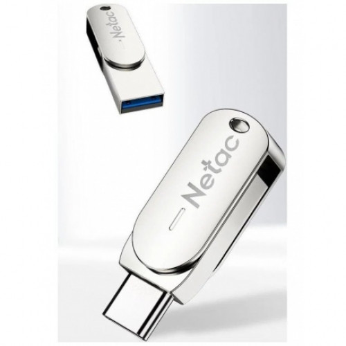 Флеш-накопитель 16GB USB 3.0+TypeC Netac U785С